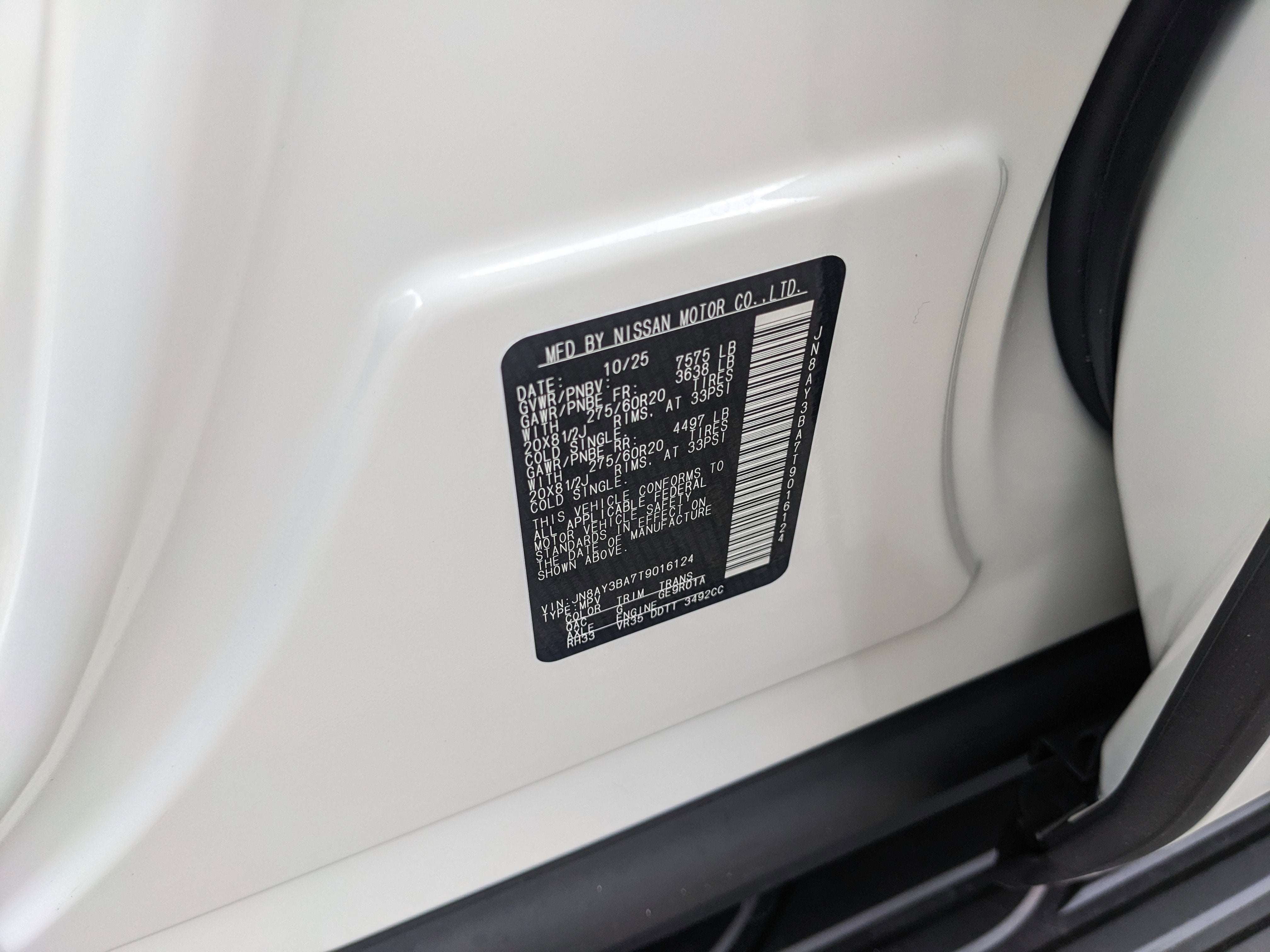 2026 Nissan Armada SL