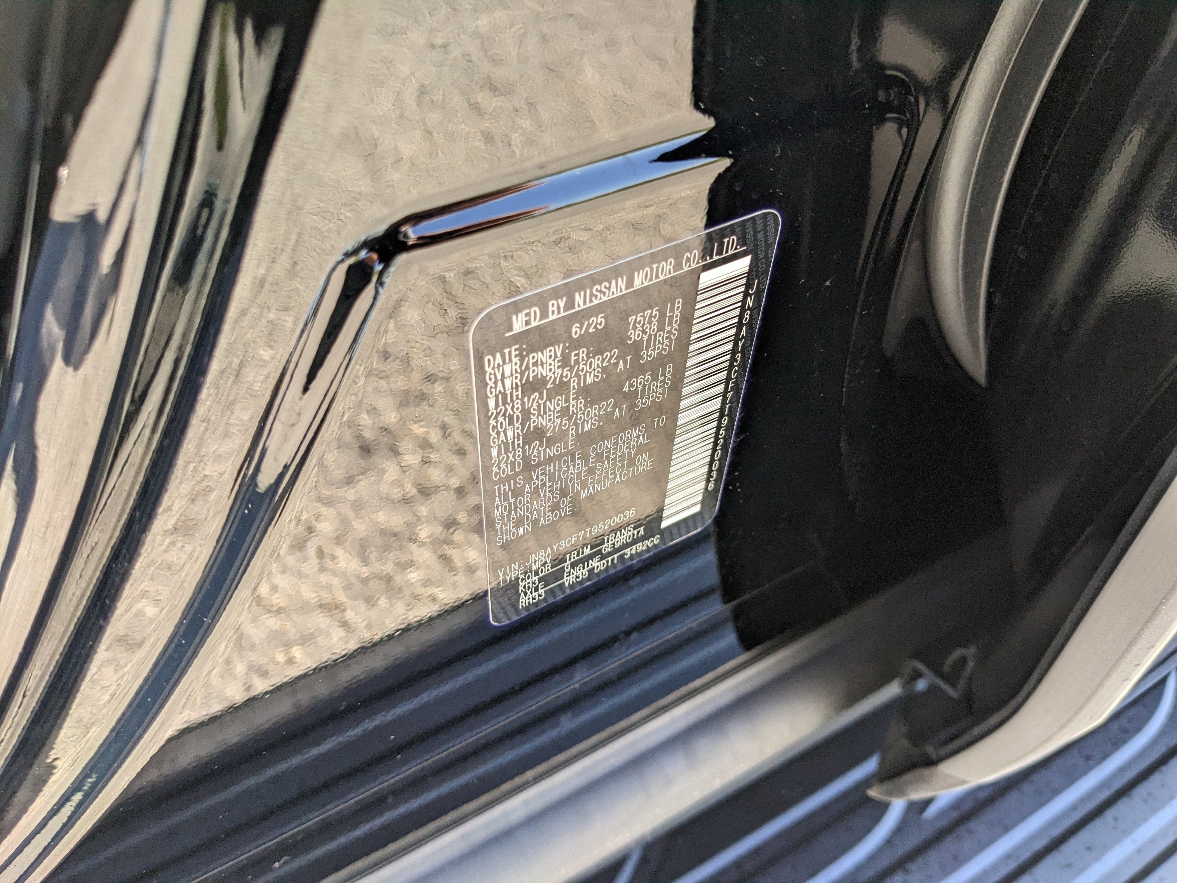 2026 Nissan Armada Platinum Reserve