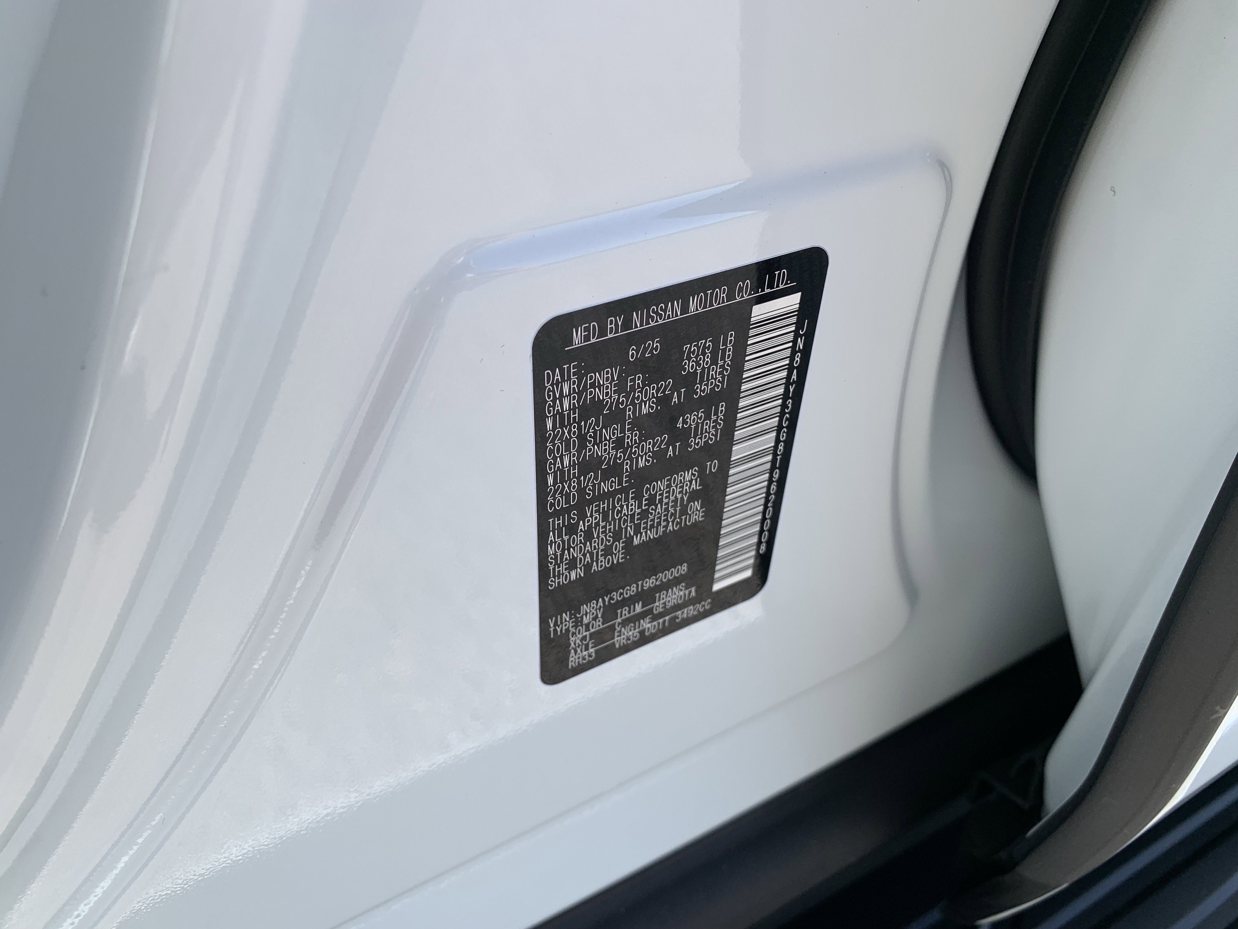 2026 Nissan Armada Platinum Reserve