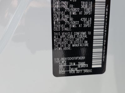 2026 Nissan Armada Platinum Reserve