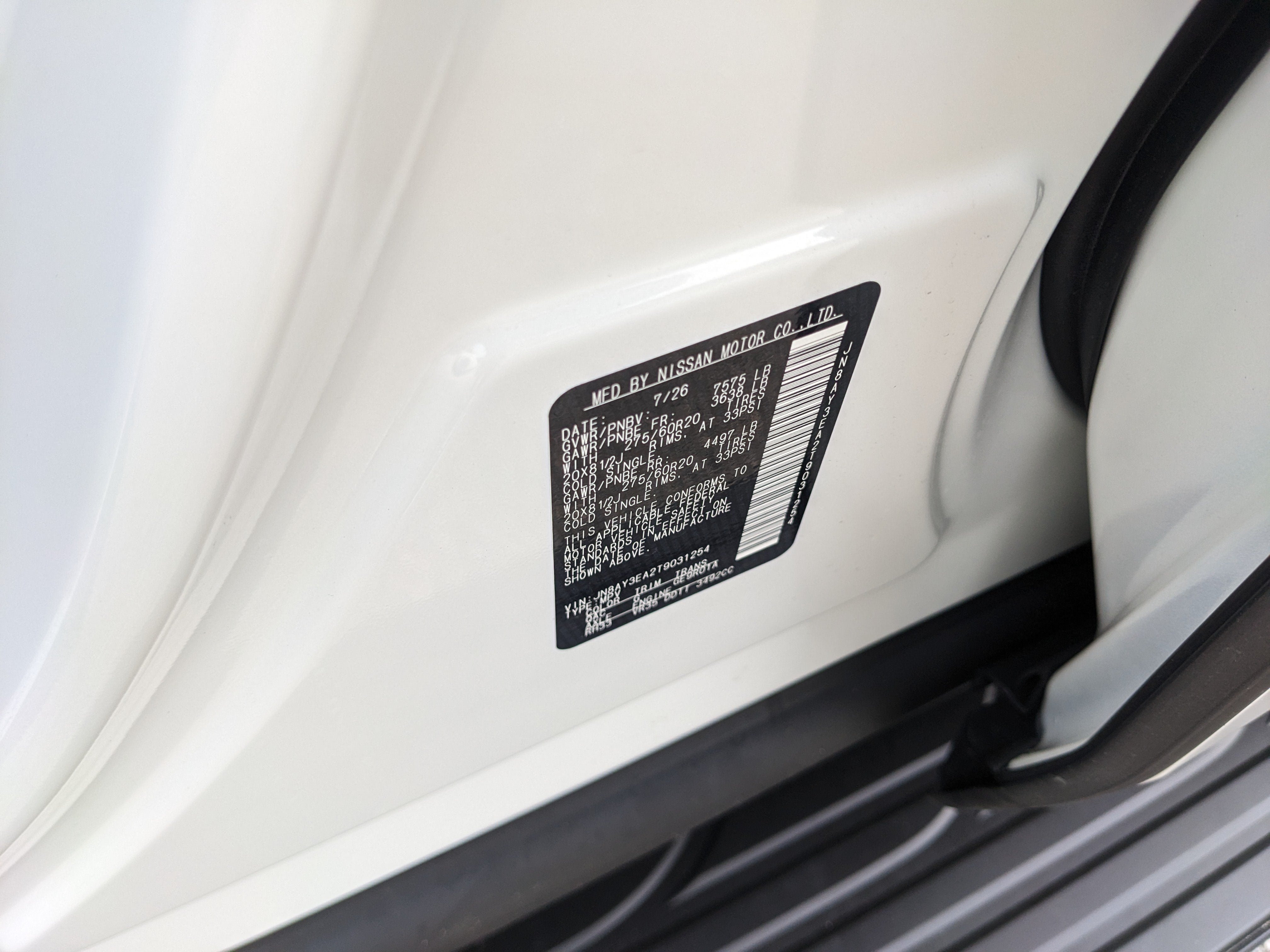 2026 Nissan Armada Platinum