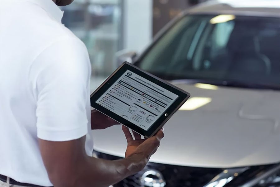 technical expert looking at tha tab 