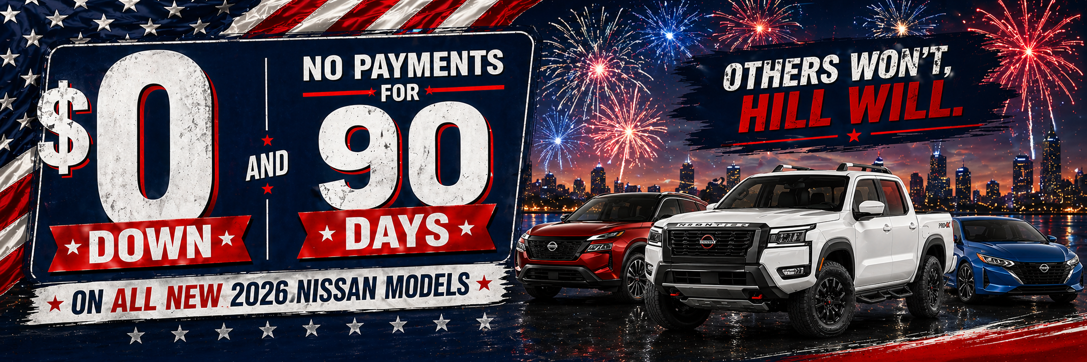 $0 Down - No Payments 90 Days