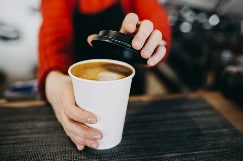 coffee mug on table 
